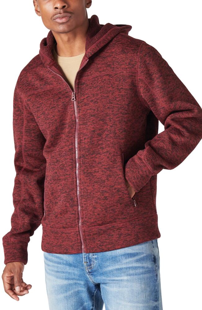 Lucky Brand Los Feliz Front Zip Hoodie in Port Royale Cover