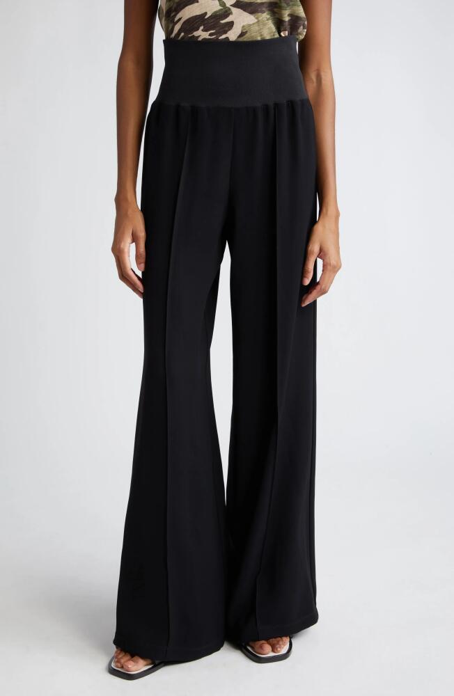 ATM Anthony Thomas Melillo Pull-On Flare Pants in Black Cover