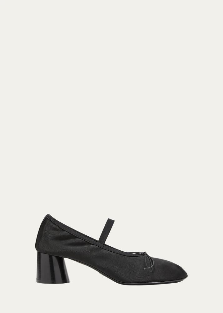 Proenza Schouler Glove Classic Mary Jane Mesh Ballerina Pumps Cover