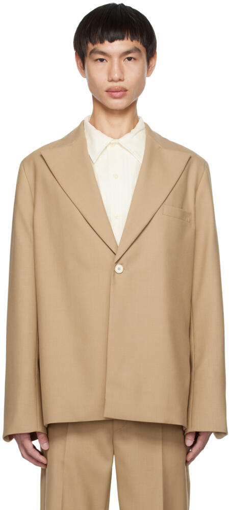 Séfr Tan Power Blazer Cover