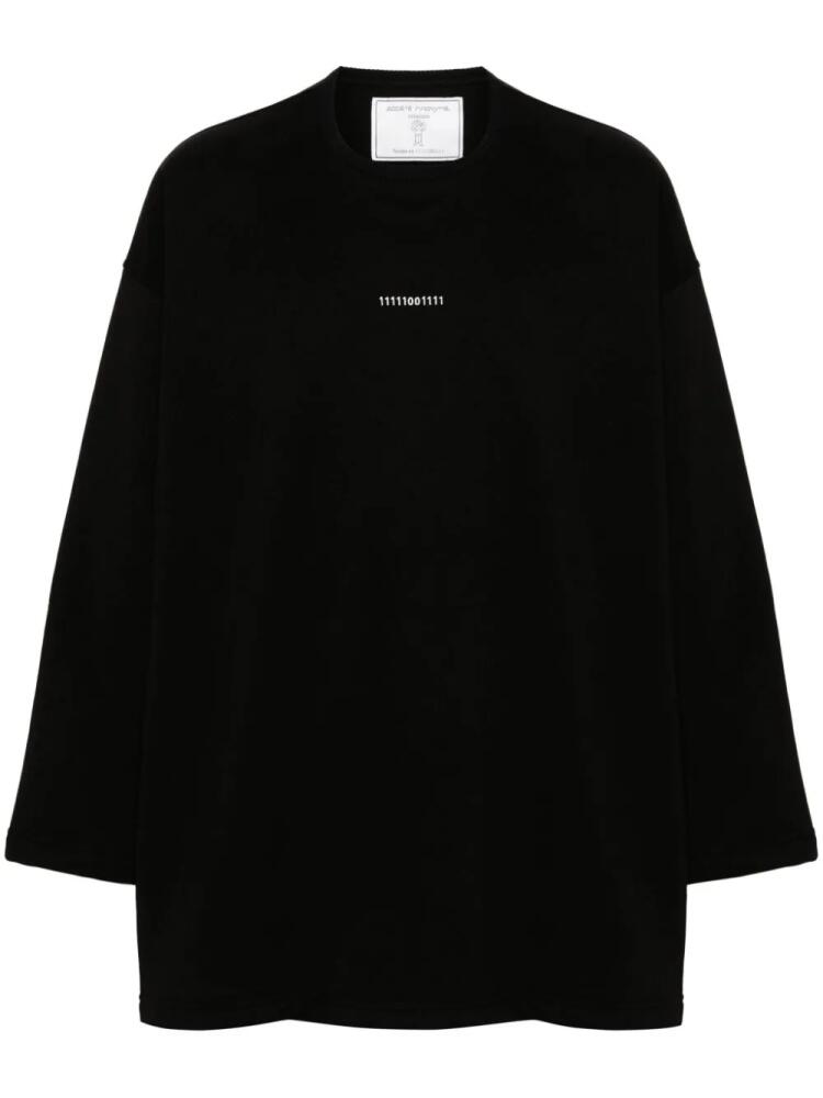 Société Anonyme Big Big cotton sweatshirt - Black Cover