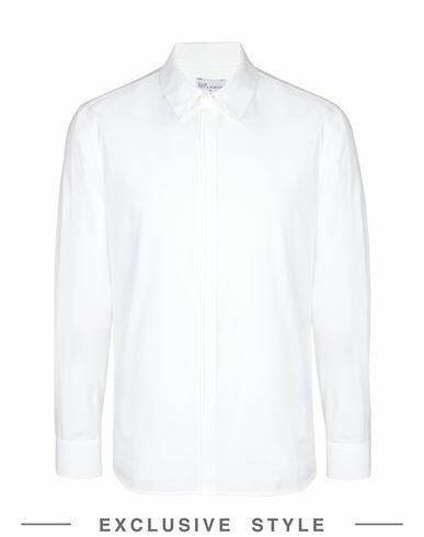 Yoox Net-a-porter For The Prince's Foundation Man Shirt White Cotton Cover