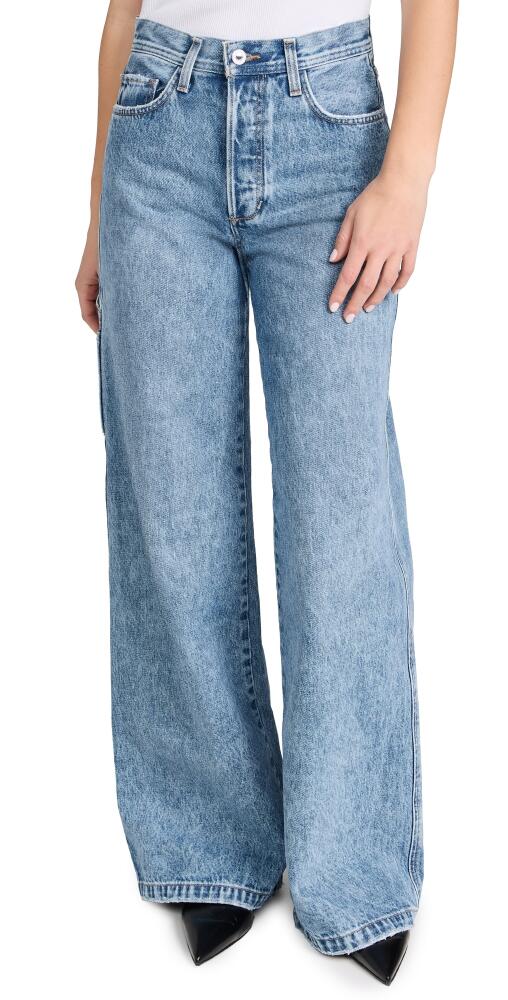 Favorite Daughter The Ollie Ultimate Baggy Wide Leg Jeans London Cover