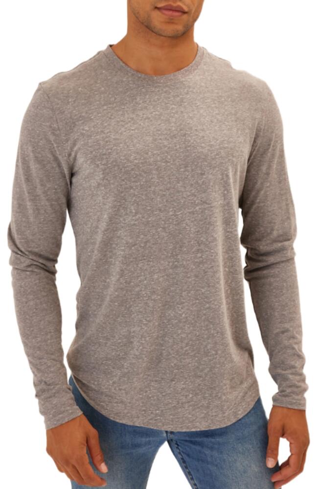 Threads 4 Thought Kye Slub Long Sleeve T-Shirt in Heather Grey Cover