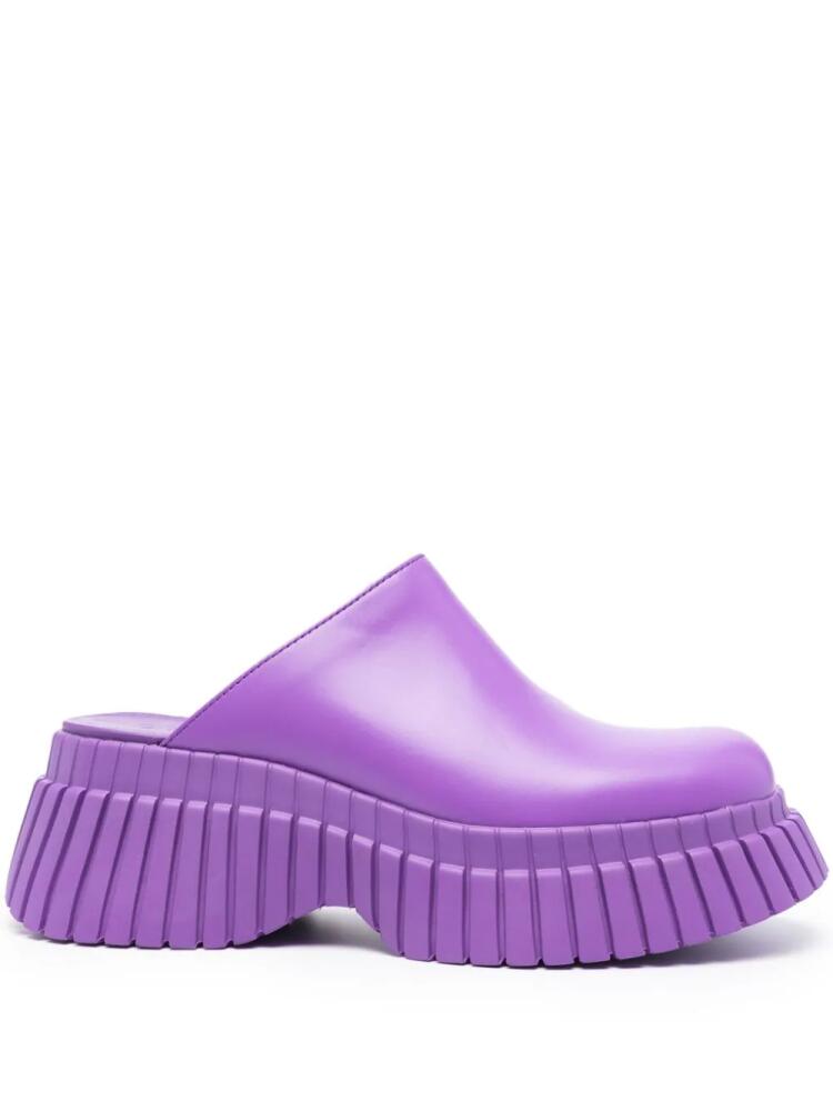 Camper BCN 60mm platform mules - Purple Cover