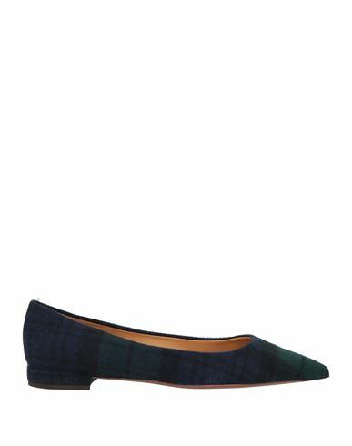 Ralph Lauren Collection Woman Ballet flats Midnight blue Textile fibers Cover