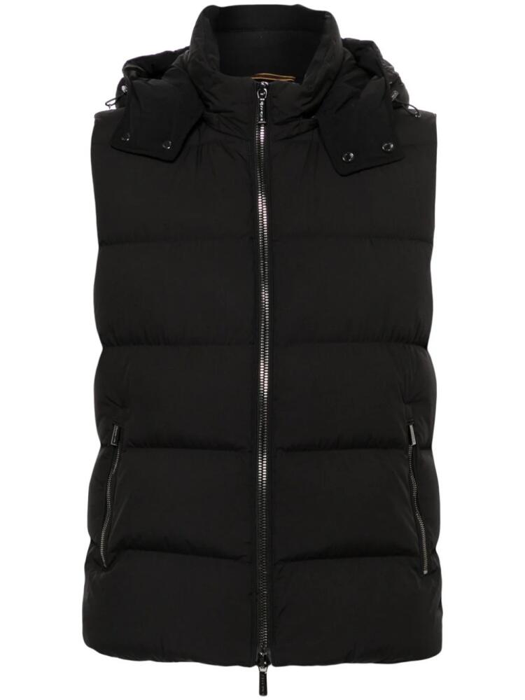 Moorer Fire-Skt padded gilet - Black Cover