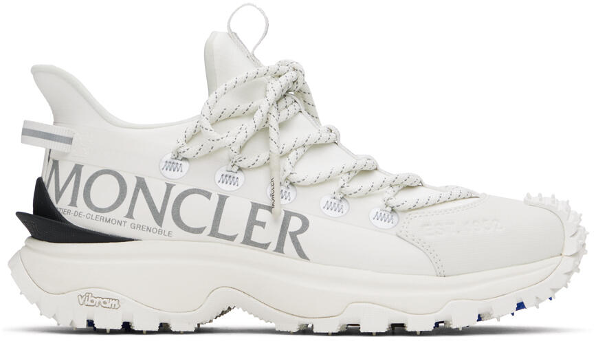 Moncler White Trailgrip Lite 2 Sneakers Cover