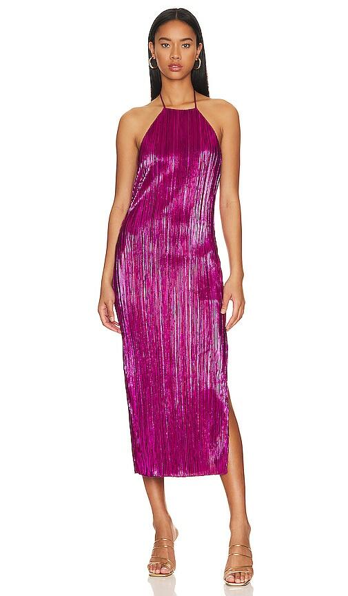 House of Harlow 1960 x REVOLVE Frederick Dress in Fuchsia Cover