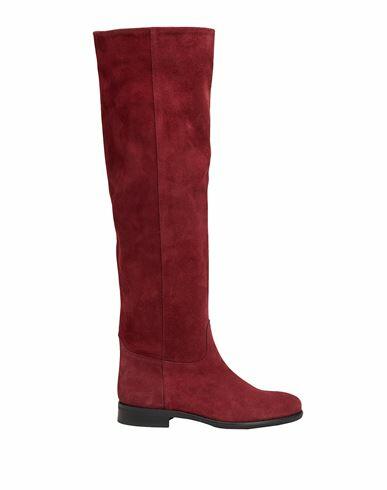 Leonardo Principi Woman Boot Garnet Calfskin Cover