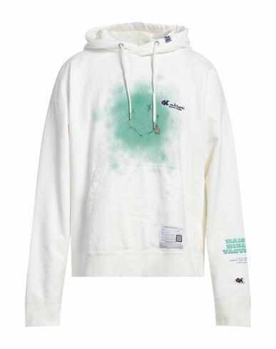 Maison Mihara Yasuhiro Man Sweatshirt White Cotton Cover