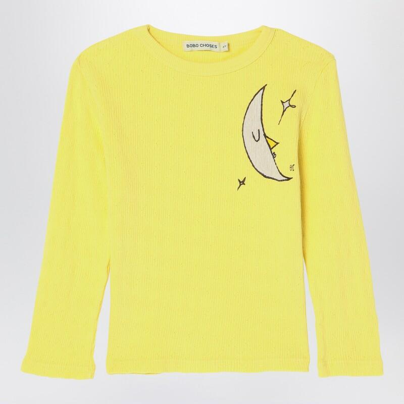 Bobo Choses Beneath The Moon yellow T-shirt Cover