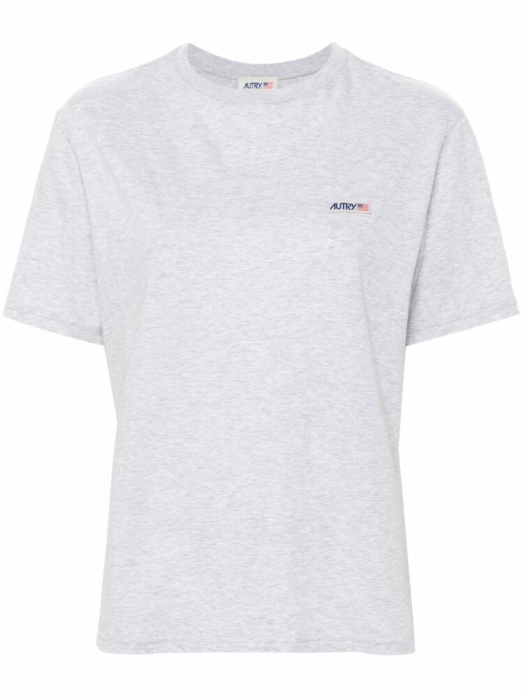 Autry logo-tag T-shirt - Grey Cover