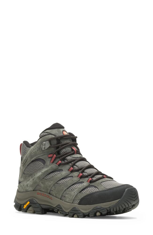 Merrell Moab 3 Mid Waterproof Hiking Shoe in Beluga Cover