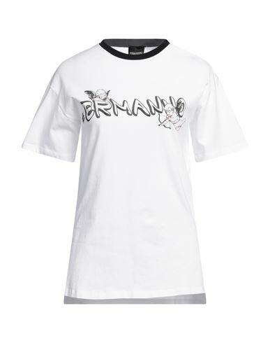 Ermanno Di Ermanno Scervino Woman T-shirt White Cotton Cover