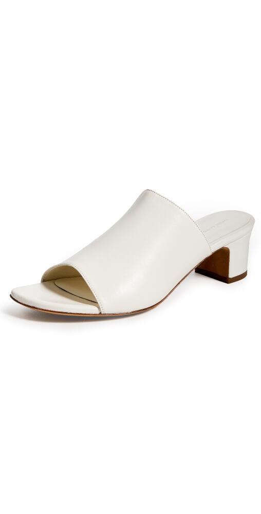 Mansur Gavriel Sun Mules Bianca Cover