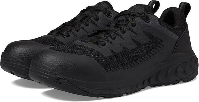 KEEN Utility Arvada (Comp Toe) (Black/Black) Men's Shoes Cover