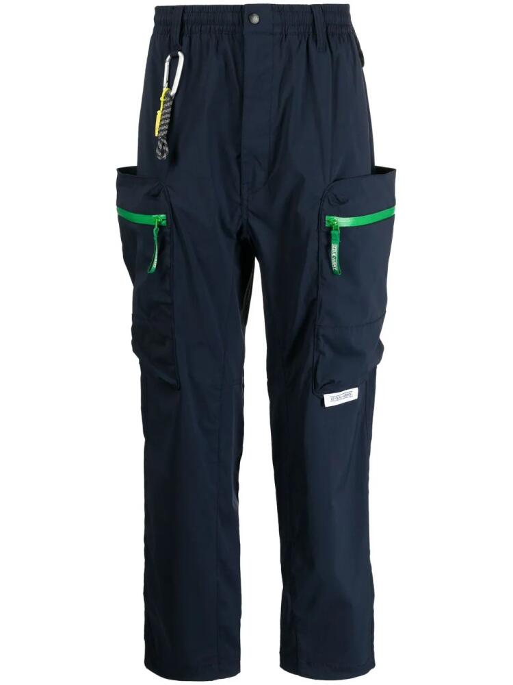 izzue stretch track pants - Blue Cover