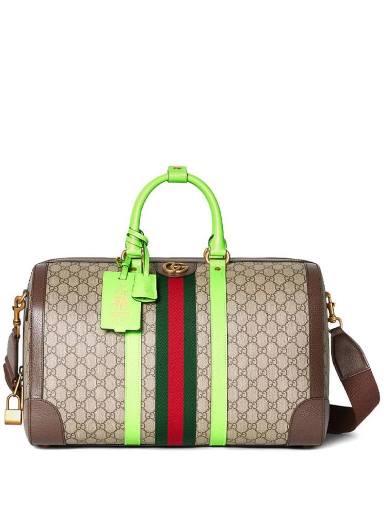 Gucci medium Savoy duffle bag - Neutrals Cover