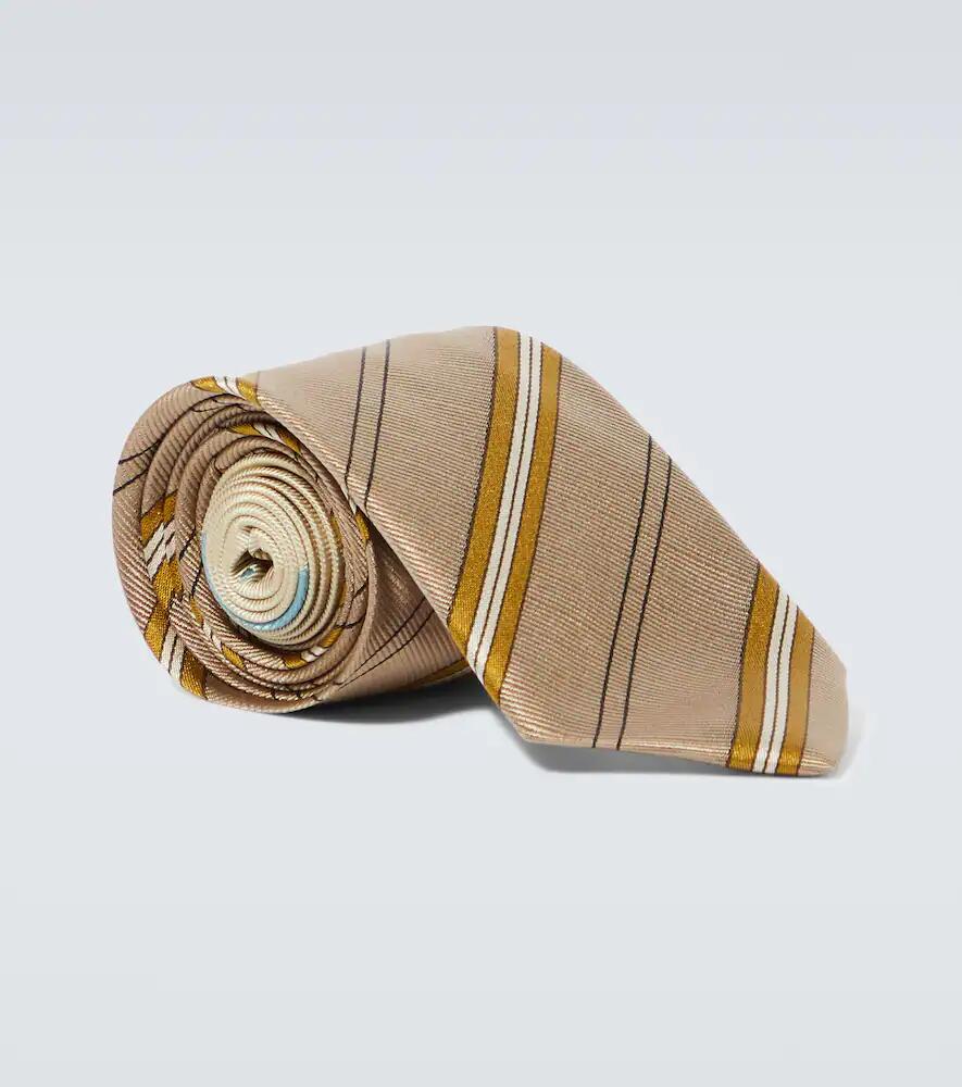 Dries Van Noten Silk tie Cover