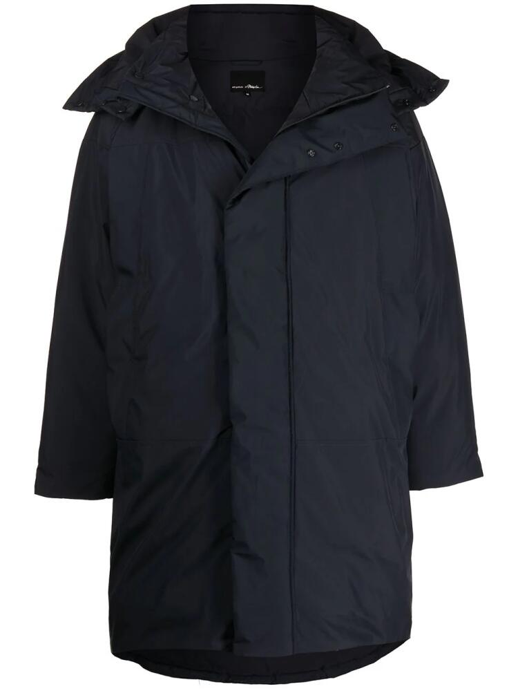 3.1 Phillip Lim Duvet oversized parka - Blue Cover