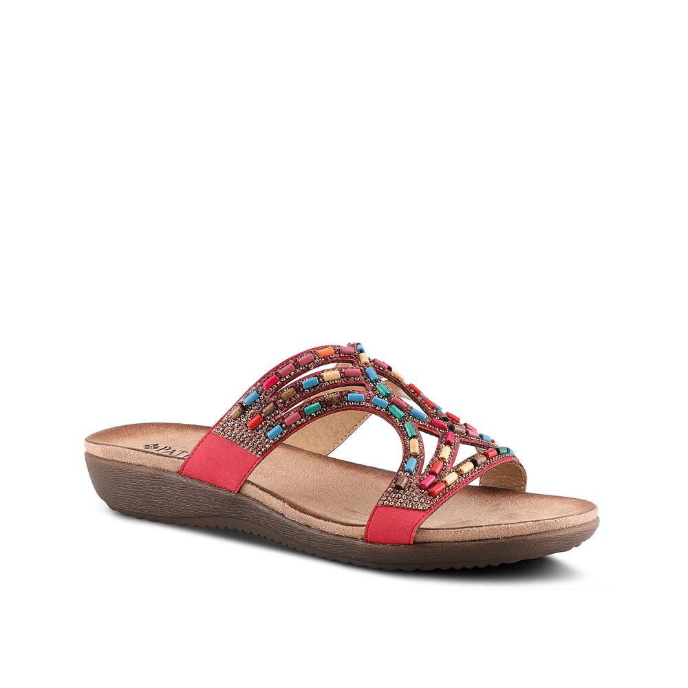 Patrizia by Spring Step Twirling Wedge Sandal | Women's | Red Cover