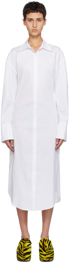 SIMONMILLER White Kerr Midi Dress Cover