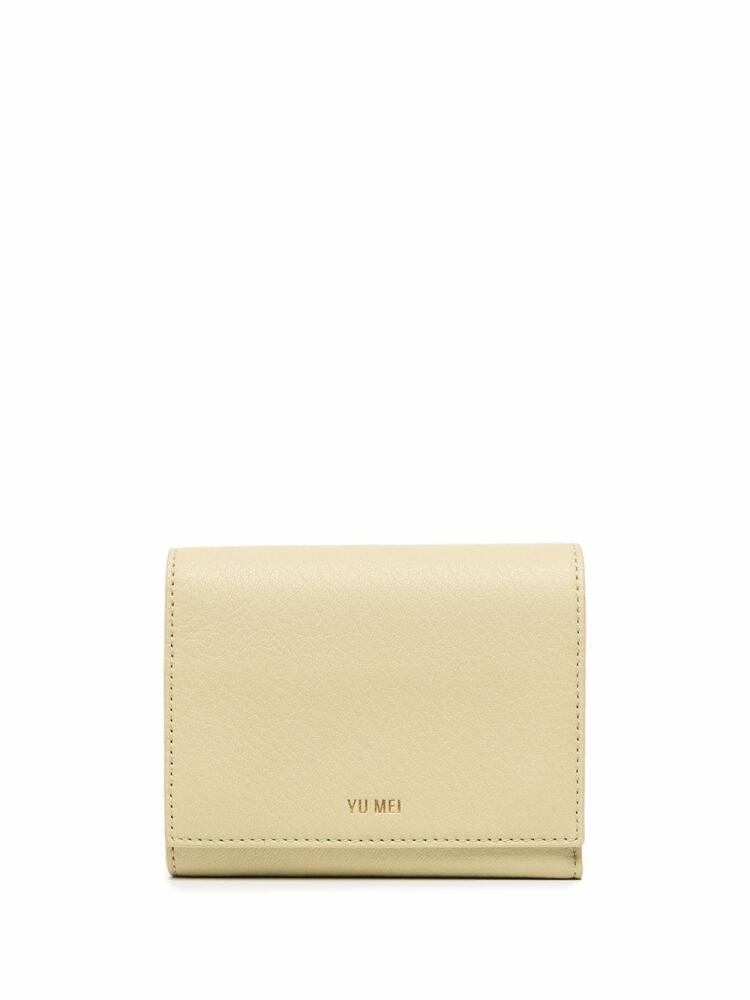 Yu Mei Grace nappa leather wallet - White Cover