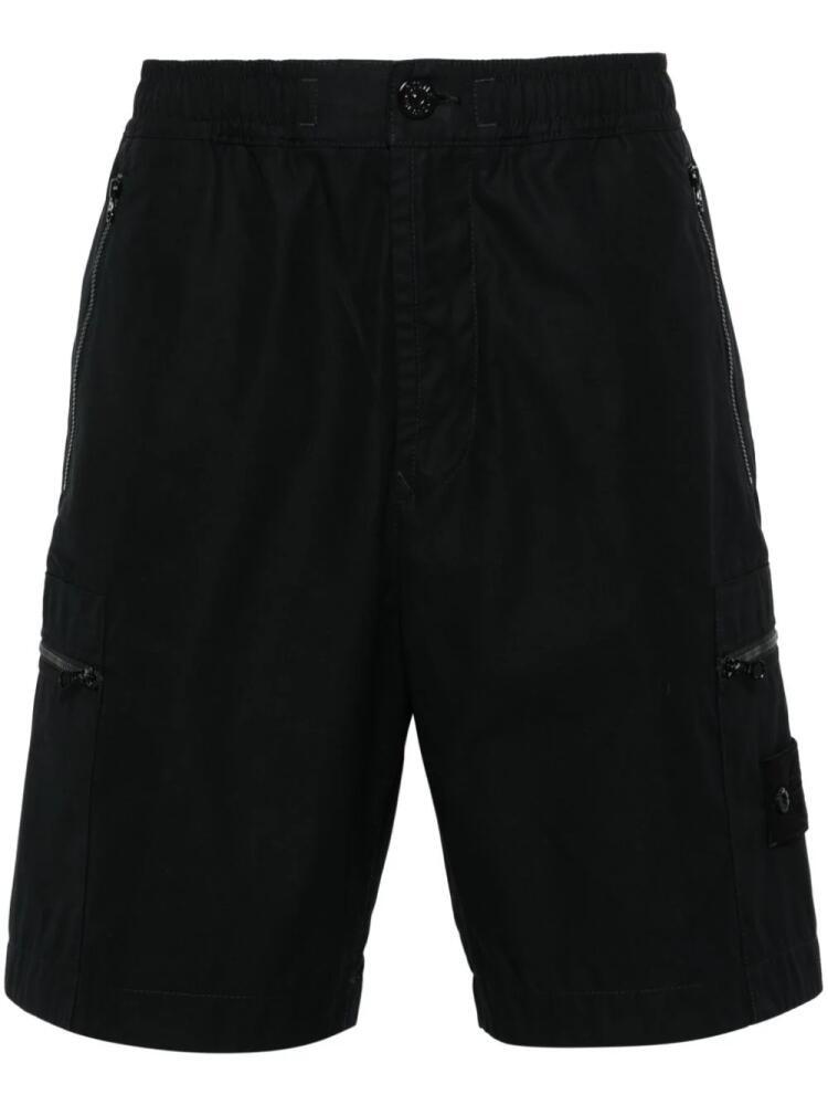 Stone Island Ghost cargo shorts - Black Cover