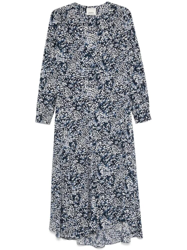 ISABEL MARANT Hanane midi dress - Blue Cover