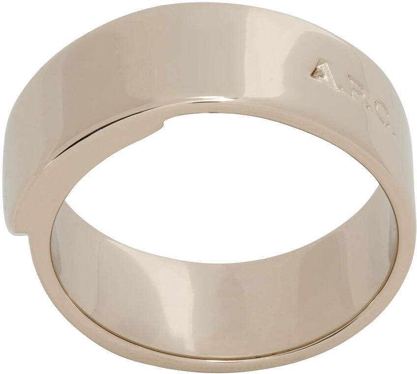 A.P.C. Gold Charly Fine Ring Cover