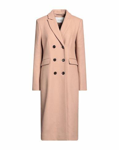 Ivy Oak Woman Coat Camel Virgin Wool, Polyamide Cover