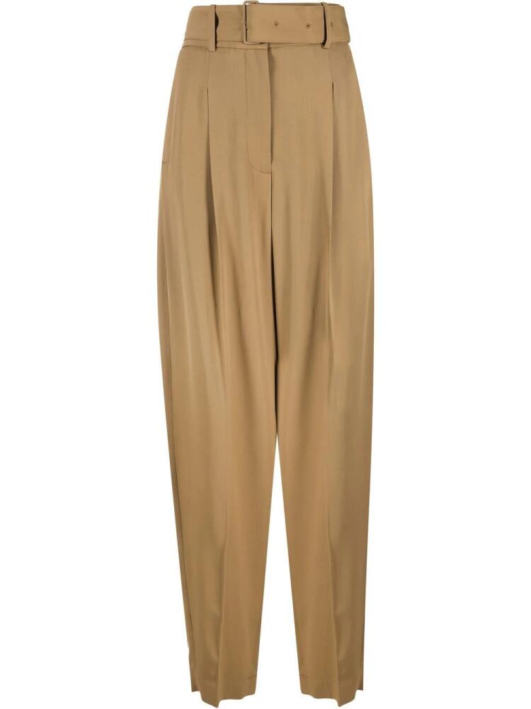 JOSEPH Drew tapered trousers - Neutrals Cover