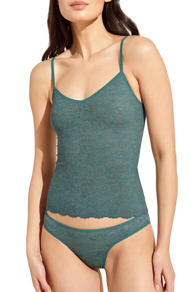 Eberjey Stretch Lace Camisole in Agave Cover