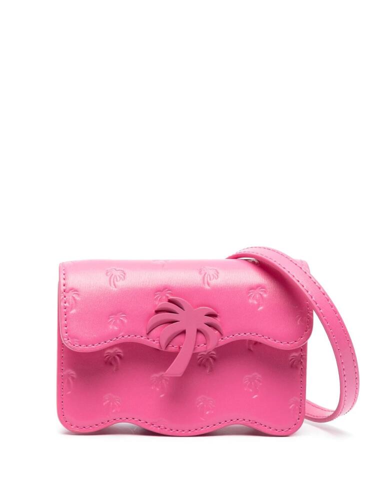 Palm Angels palm-tree motif mini bag - Pink Cover