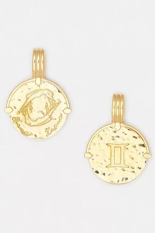 Deux Lions Jewelry Gold Zodiac Necklace Cover