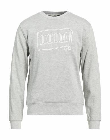 Dooa Man Sweatshirt Light grey Cotton Cover