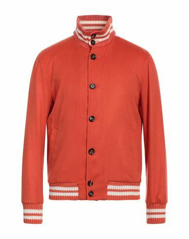 Kired Man Jacket Orange Cashmere Cover