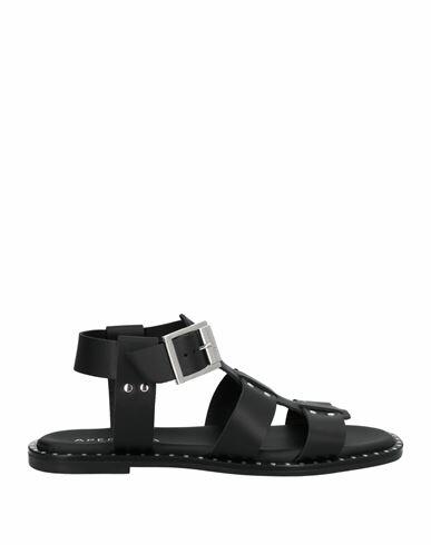 Apepazza Woman Sandals Black Soft Leather Cover