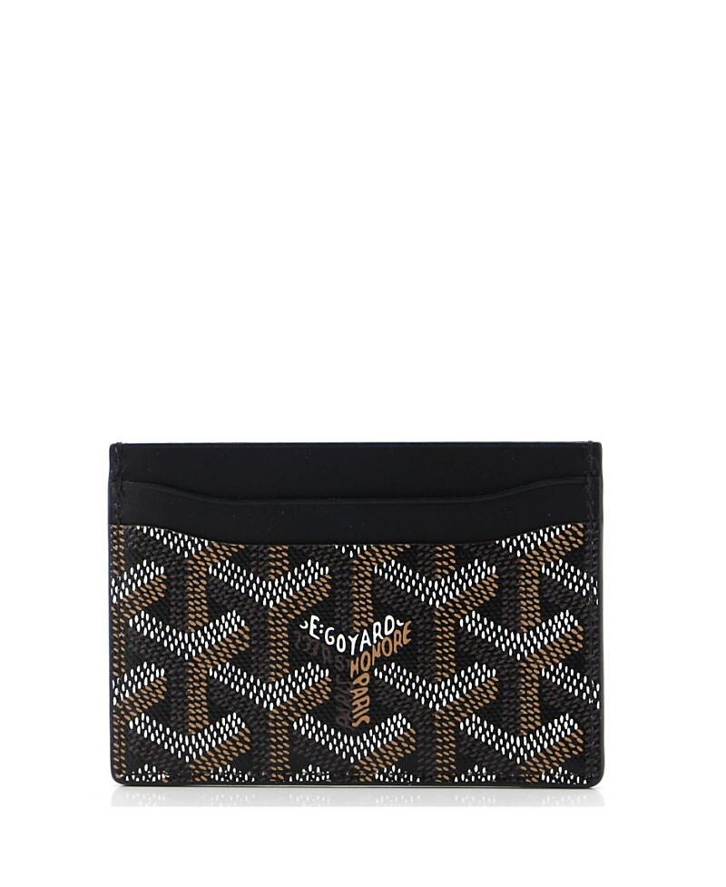 Pre-Owned Goyard Saint Sulpice Card Holder Coated Canvas Cover