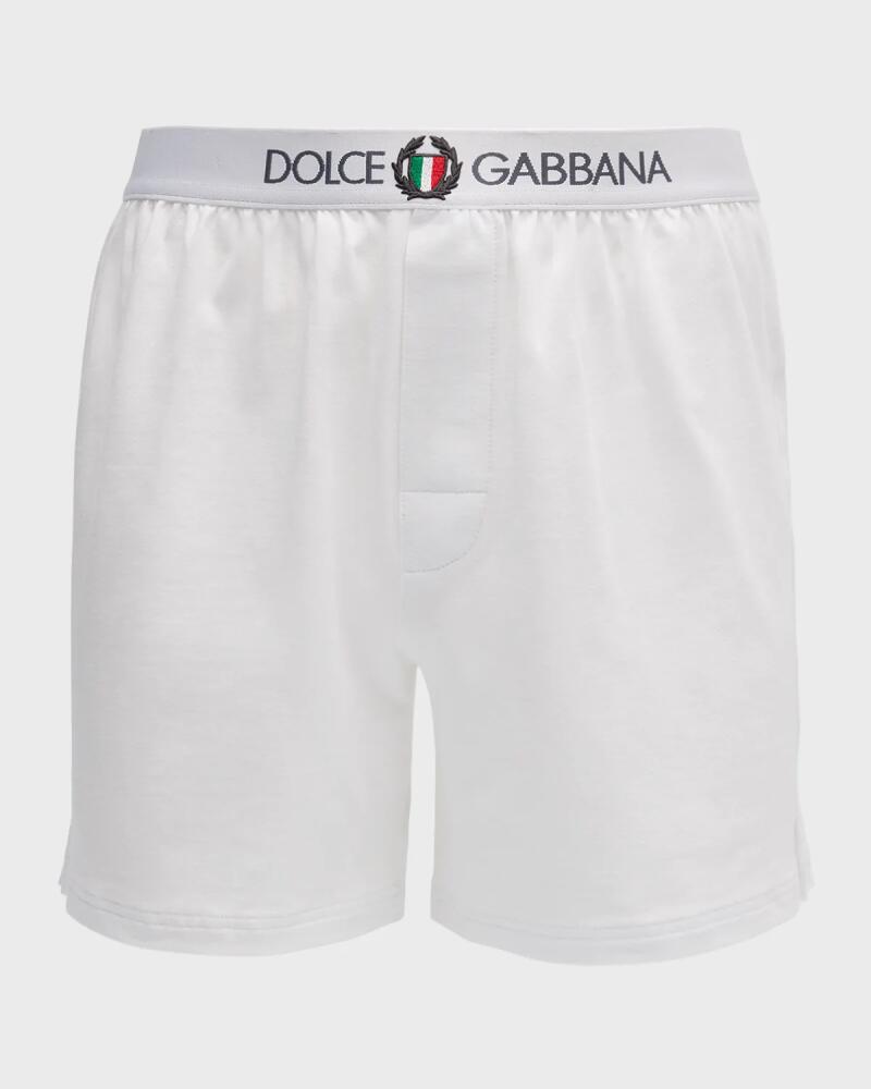 Dolce & Gabbana Men's Logocrest Boxer Shorts Cover