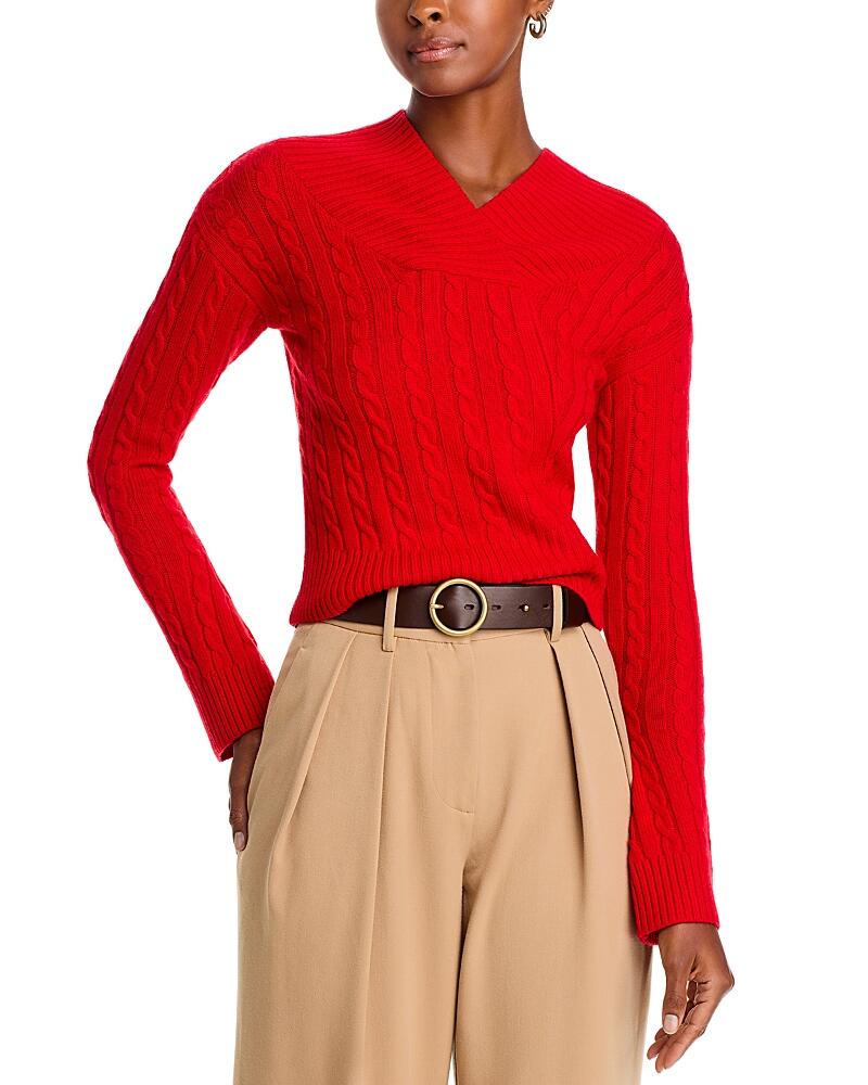 Victoria Beckham Wrap Detail Sweater Cover