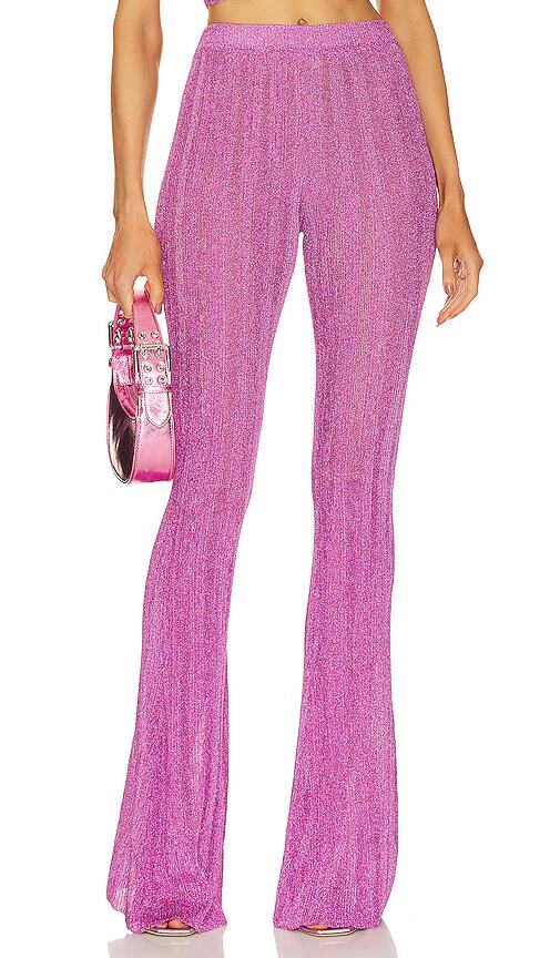 SER.O.YA Rudley Flare Pant in Purple Cover