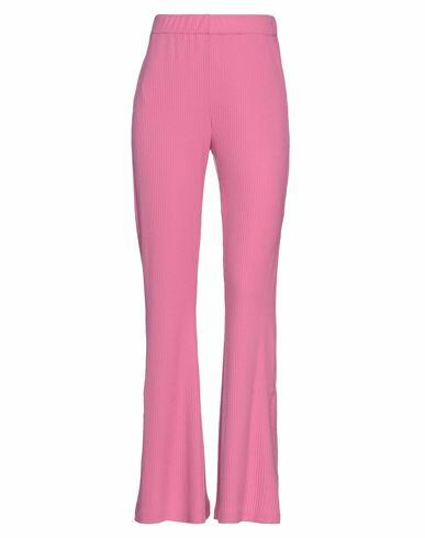 Haveone Woman Pants Fuchsia Viscose, Polyester, Elastane Cover