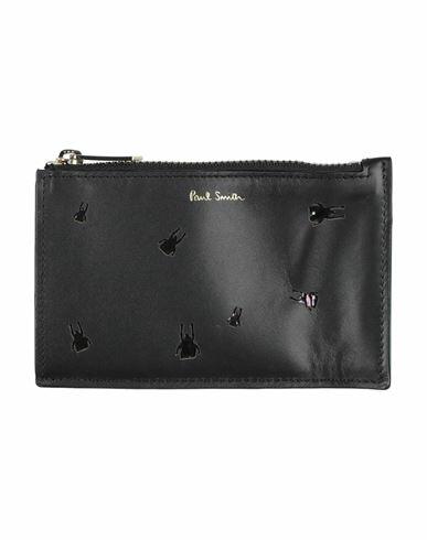 Paul Smith Man Coin purse Black Calfskin Cover