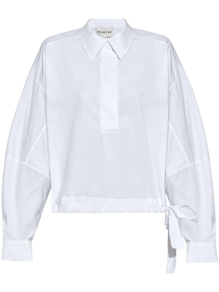 MUNTHE Tashumi blouse - White Cover