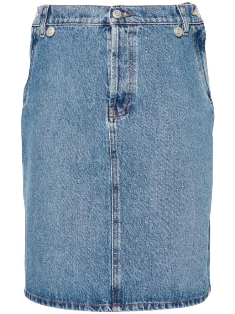 Coperni denim mini skirt - Blue Cover