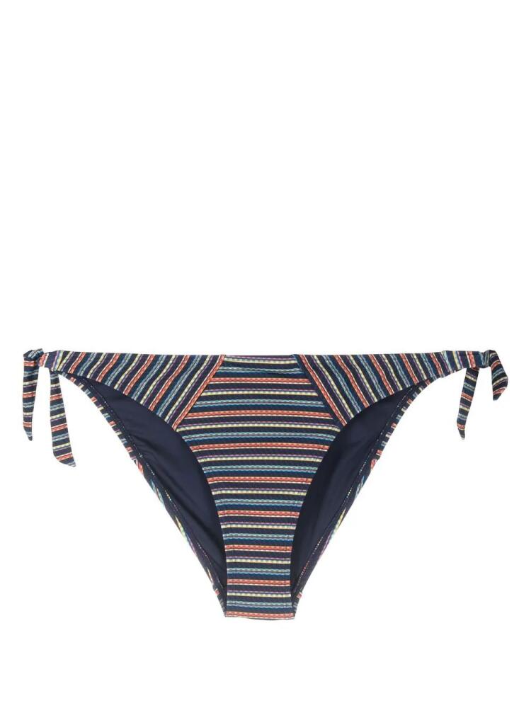 Marlies Dekkers striped lace-up bottoms - Blue Cover