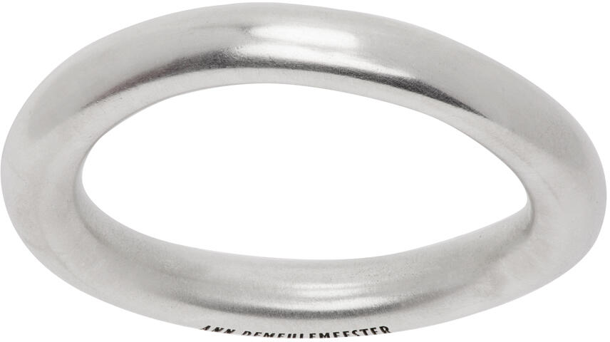 Ann Demeulemeester Silver Marianne Simple Ring Cover