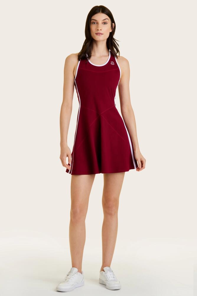 ALALA Framed Serena Dress in Garnet Cover